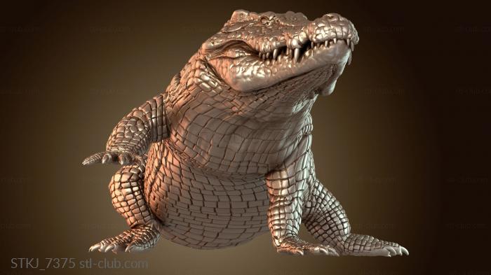 Статуэтки животных Собек Крокодил