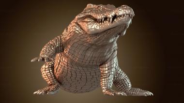 3D model Sobek Crocodile (STL)