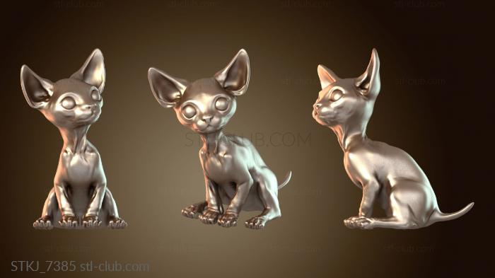 Статуэтки животных Кошка-сфинкс
