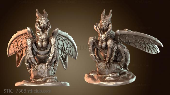 Статуэтки животных Паук-дракон