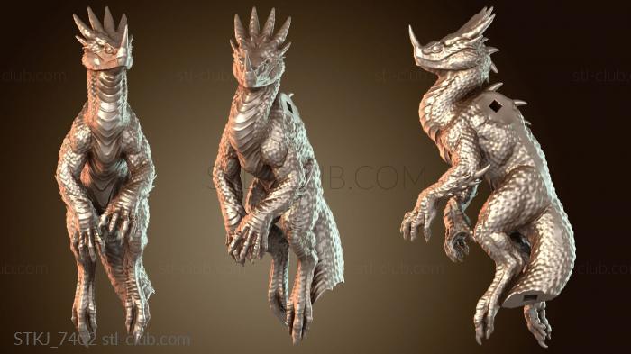 Статуэтки животных Драконы Шипохвосты