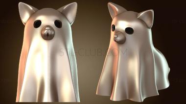 3D модель Жуткая собака чихуахуа (STL)