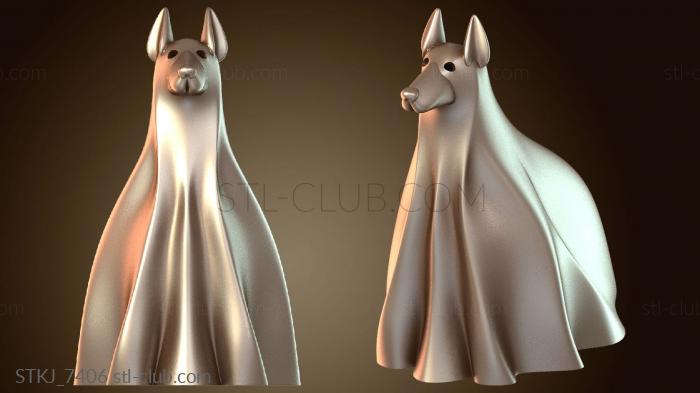 Статуэтки животных Жуткий пес Доберман