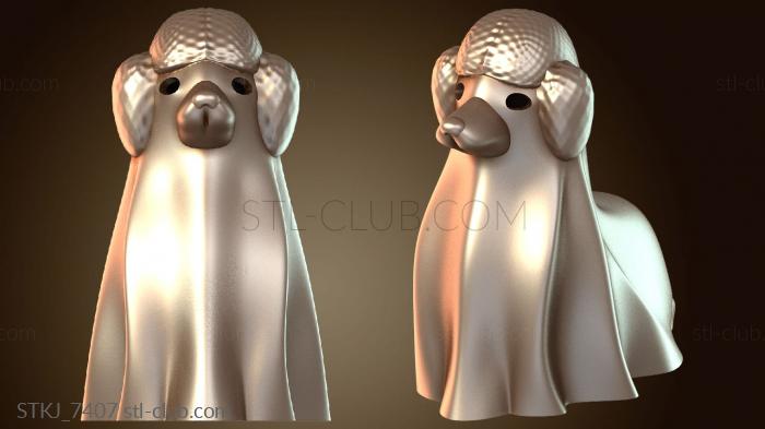 Статуэтки животных Жуткий пес-пудель