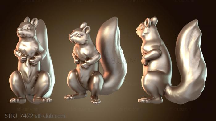 Статуэтки животных Беличий литник