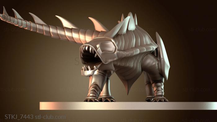 Статуэтки животных Стальной Хищник