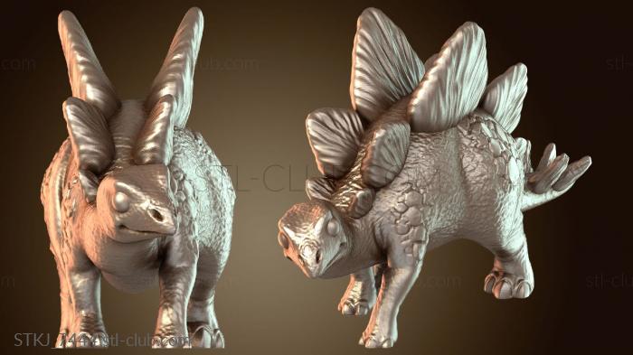 Статуэтки животных Стегозавр