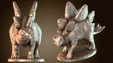 3D модель Стегозавр сильный (STL)