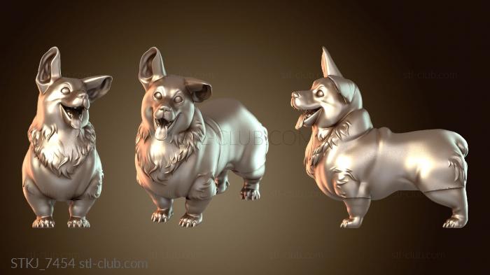 Статуэтки животных Stretch Goal Corgi