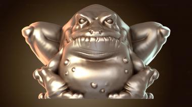 3D мадэль Болотная лягушка (STL)