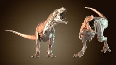 3D мадэль Ти-Рекс (STL)