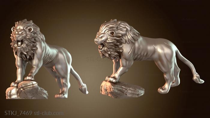 Статуэтки животных Столешницы Келли Лев