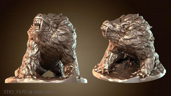 Статуэтки животных Столешницы Rocketpig Direwolf