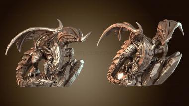 3D мадэль Танвала Красный Дракон (STL)