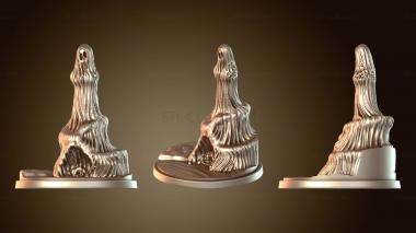 3D модель Ландшафтные жуткие камни (STL)