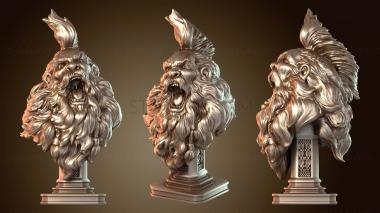 3D model Bearded Yell Bust (STL)
