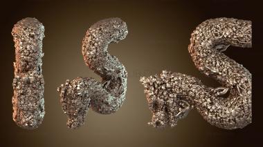 3D model Dragon Hedgerows (STL)