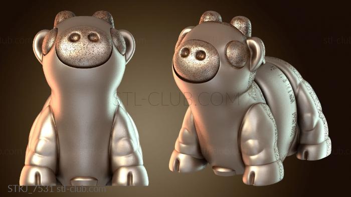 Статуэтки животных Крошечная корова