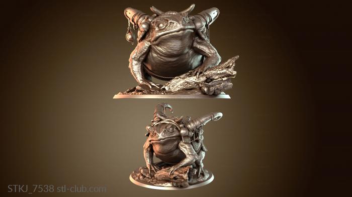 Статуэтки животных Седло «Жабья битва»