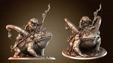 3D модель Детеныши семьи жаб (STL)