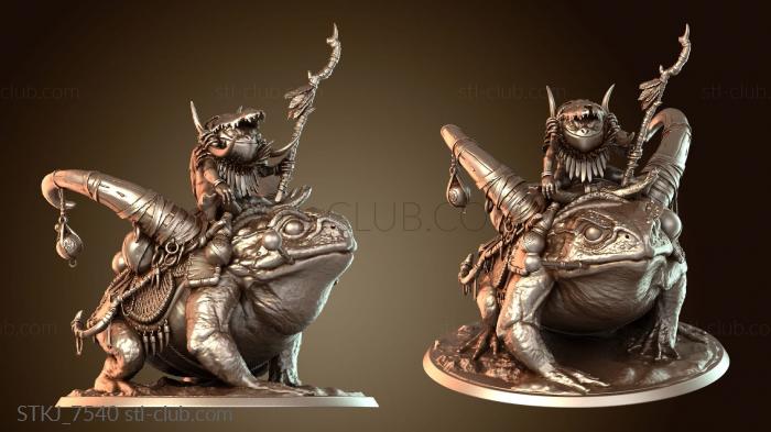 Статуэтки животных Шлем семьи Тоад