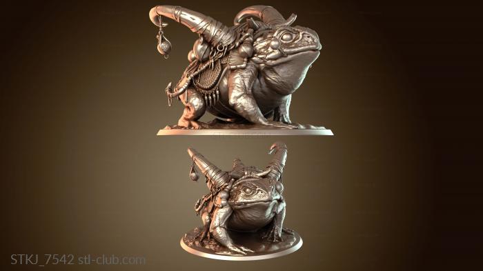 Статуэтки животных Седло для семейства жаб