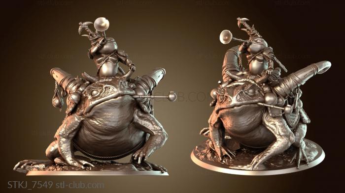 Статуэтки животных Гора жаб-труба