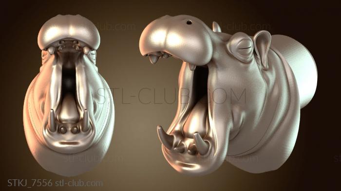 Статуэтки животных Туалетная бумага Бегемот