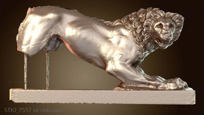 Статуэтки животных Могильный лев