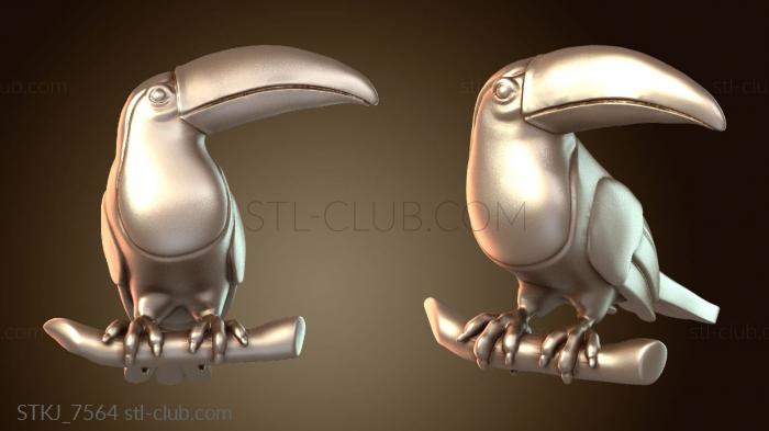 Статуэтки животных Красочные туканы