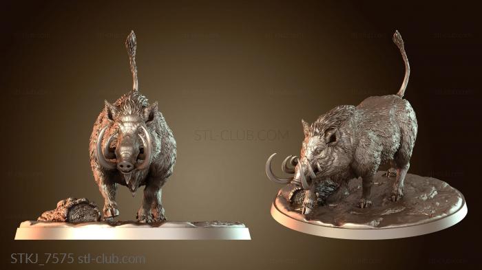 Статуэтки животных Ложа Траппера Дух Кабан Б