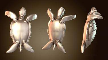 3D model Turtles River (STL)