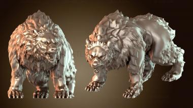 3D мадэль Медведица-медведица (STL)