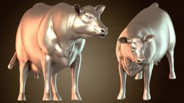 3D model Vache (STL)