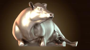 3D model Vache Omega (STL)