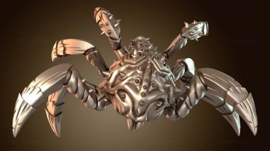 3D модель Зеленый паук Быстрый (STL)