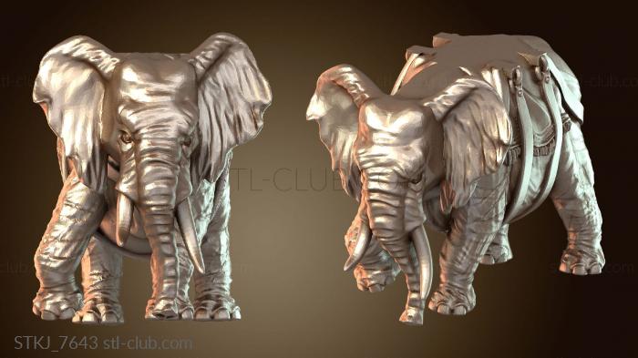 Статуэтки животных Боевой слон