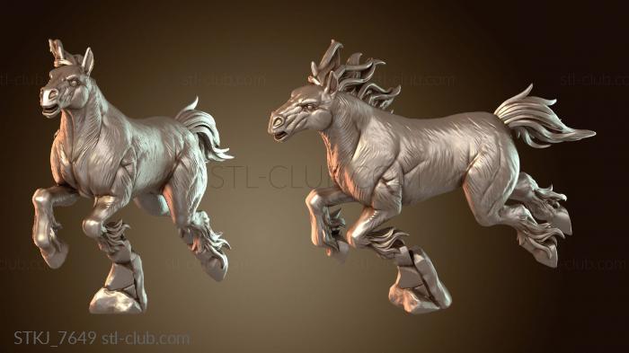 Статуэтки животных Седло для боевого коня Ксеник