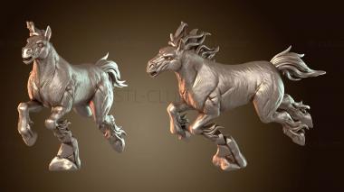 3D model Warhorse Saddle Xenic (STL)