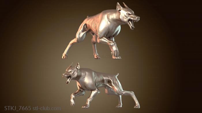 Статуэтки животных Дикая собака Б