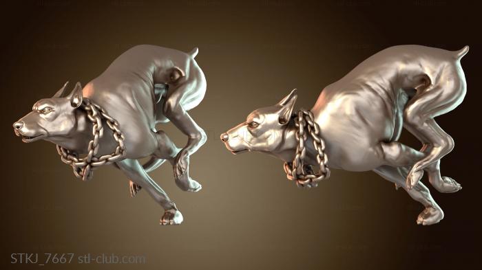 Статуэтки животных Дикая собака D