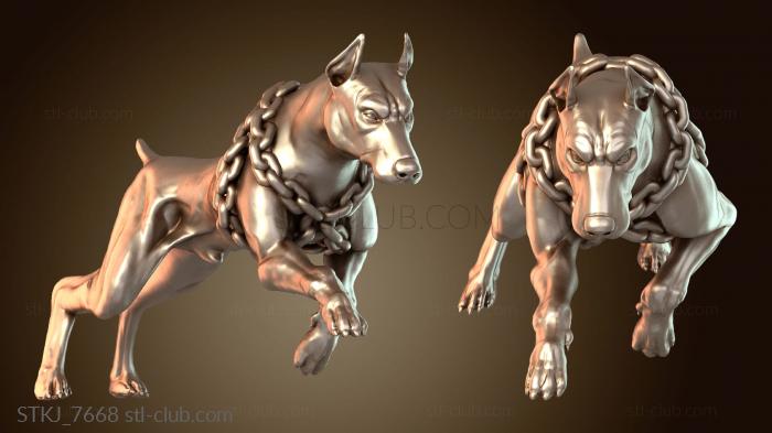 Статуэтки животных Дикая собака E