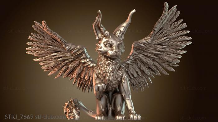 Статуэтки животных Крылатый Книзл Б