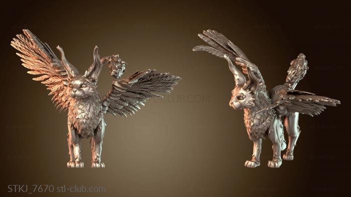 Статуэтки животных Крылатый Книзл Д.