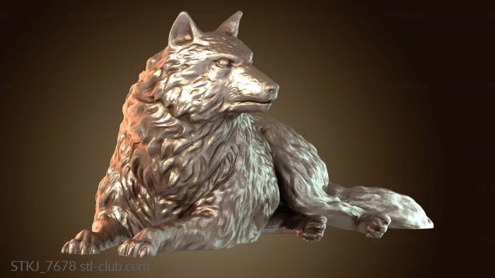 Статуэтки животных Волк Смелый
