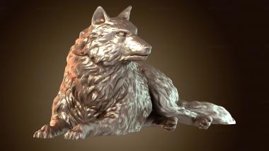 3D model Wolf Bold (STL)
