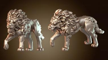 3D модель Волк Друид (STL)