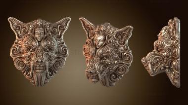 3D модель Волк Свирепый (STL)