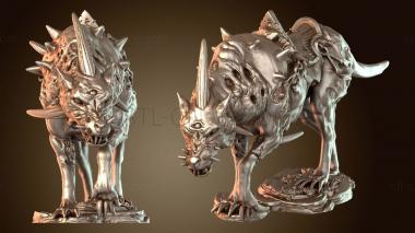 3D мадэль Волчья гора (STL)