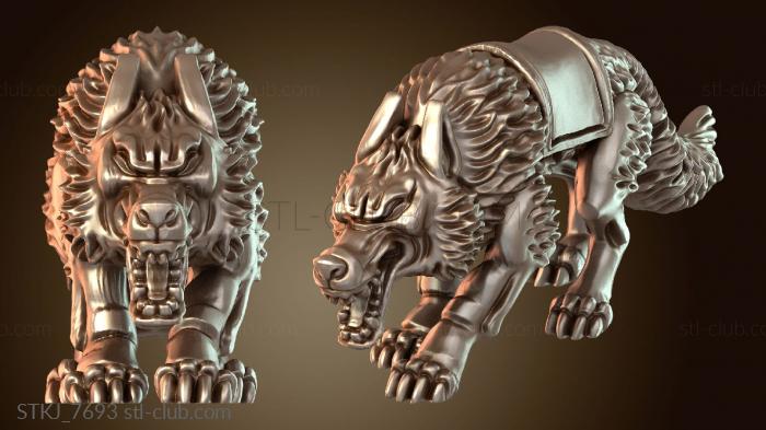 Статуэтки животных Волк Роуг